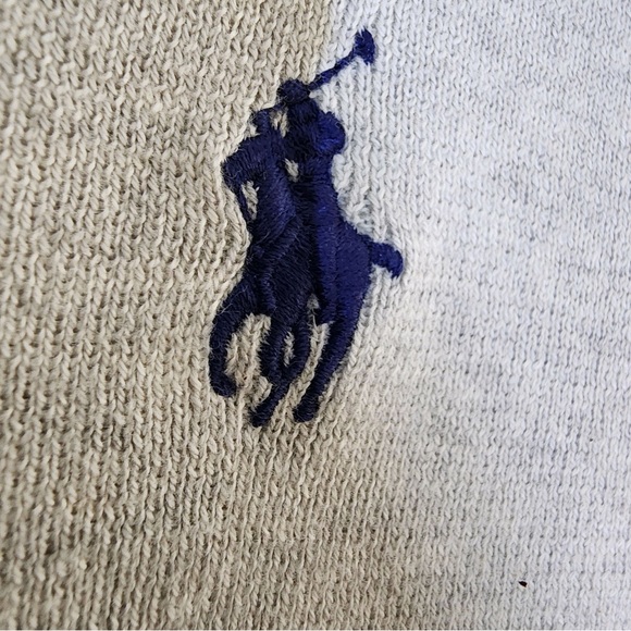 POLO RALPH LAUREN COTTON V-neck SWEATER sz XL - Picture 3 of 5